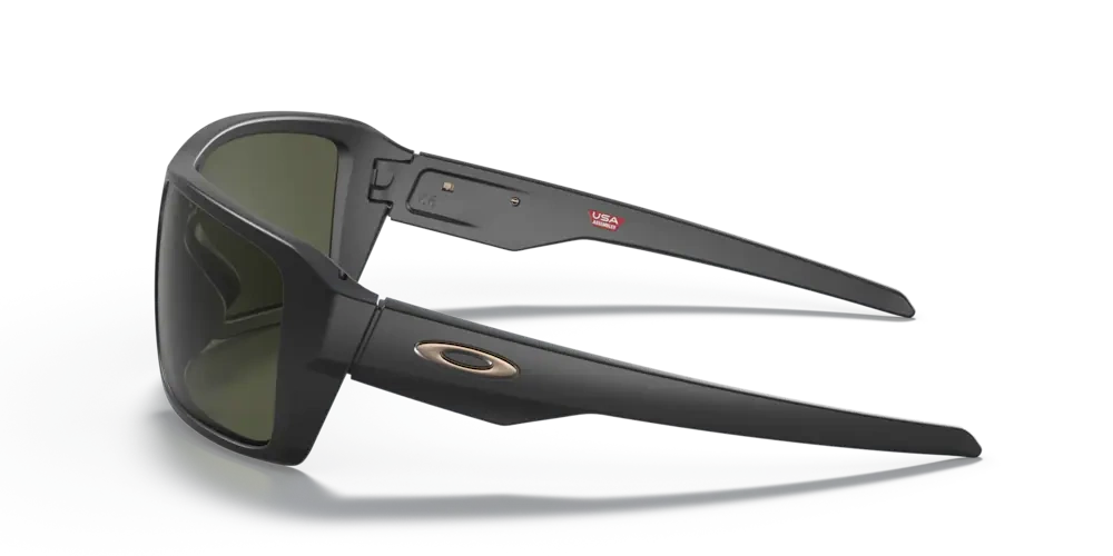 Oakley Sunglasses DOUBLE EDGE Matte Black / Dark Grey OO9380-01