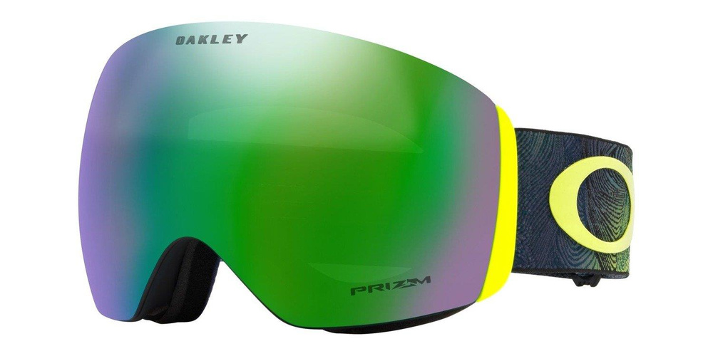 Oakley Goggles Flight Deck Mystic Flow Retina / Prizm Snow Jade Iridium OO7050-63
