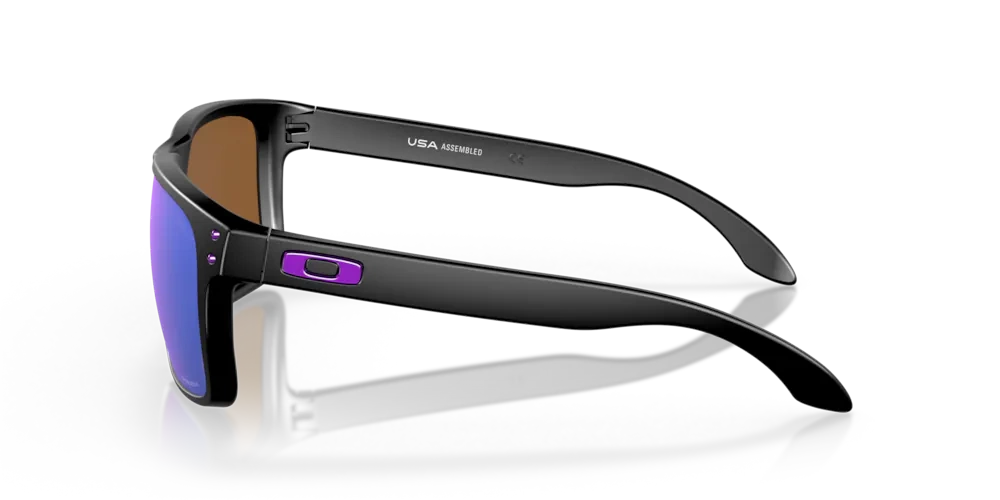 Oakley Okulary przeciwsłoneczne HOLBROOK XL Matte Black/Prizm Violet OO9417-20