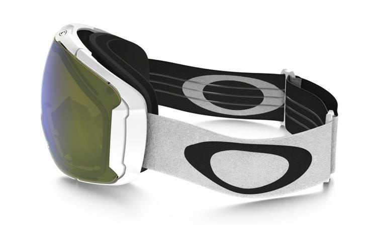OAKLEY Gogle AIRBRAKE XL Polished White/High Intensity Yellow & Dark Grey OO7071-13