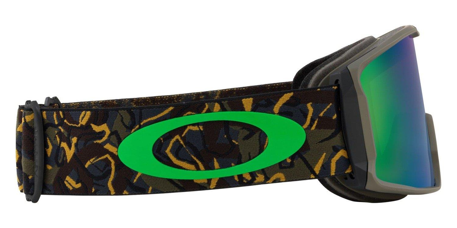 Oakley Goggles Line Miner Camo Vine Jungle / Prizm Snow Jade Iridium OO7070-38
