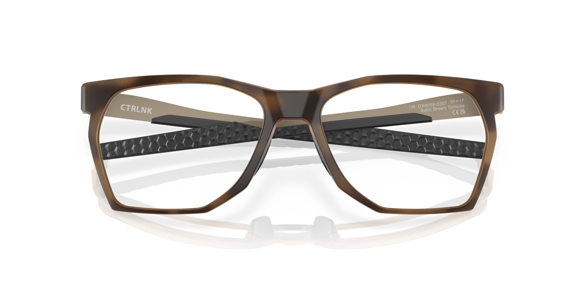 Oakley Okulary korekcyjne CTRLNK Satin Brown Tortoise OX8059-03
