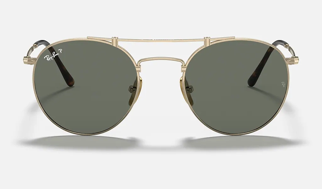 Ray-Ban Titanium Okulary przeciwsłoneczne z polaryzacją RB8147M-9143