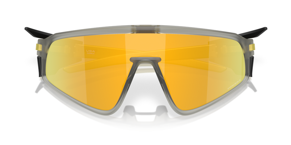 Oakley Okulary przeciwsłoneczne Latch Panel Matte Grey Ink / Prizm 24k OO9404-24