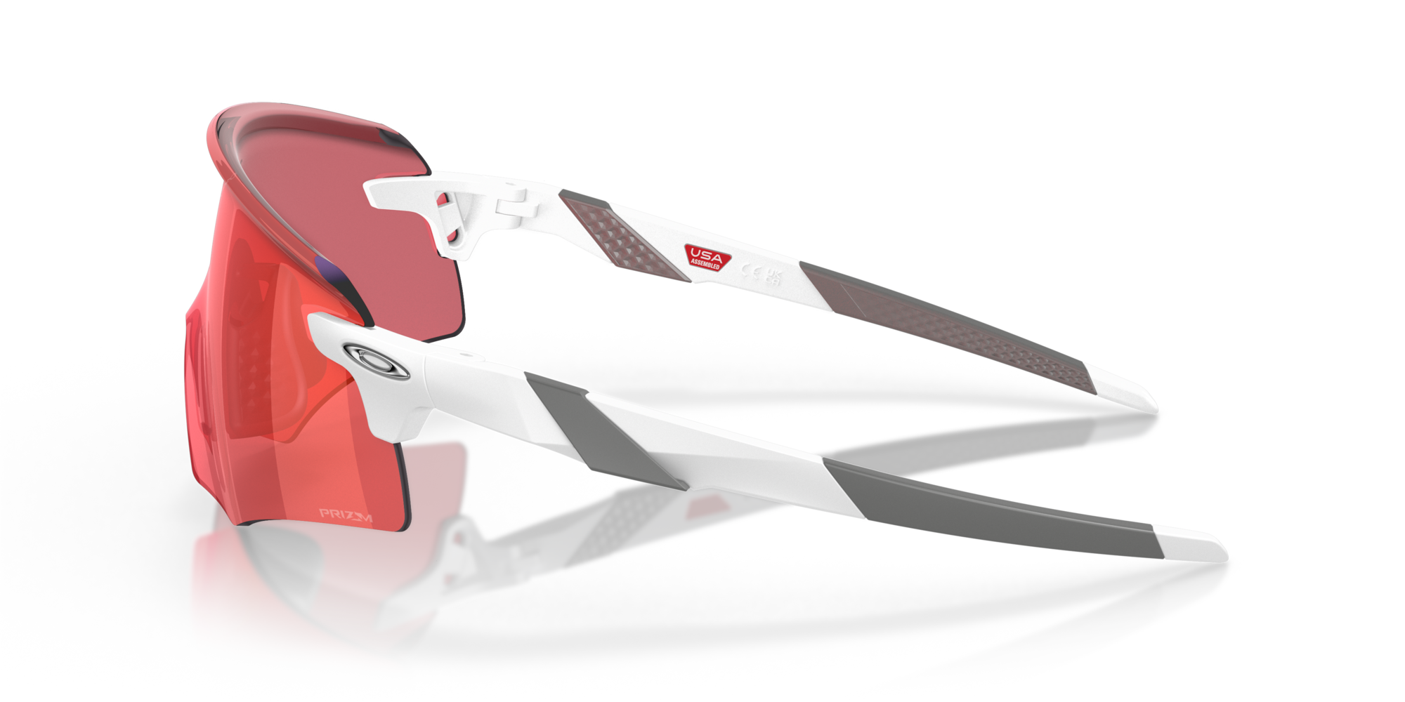 Oakley Okulary przeciwsłoneczne ENCODER Matte White / Prizm Trail Torch OO9471-19