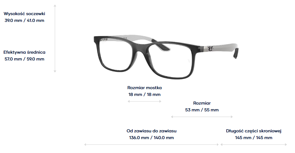 Ray-Ban Vista Optical frame RX8903-8061