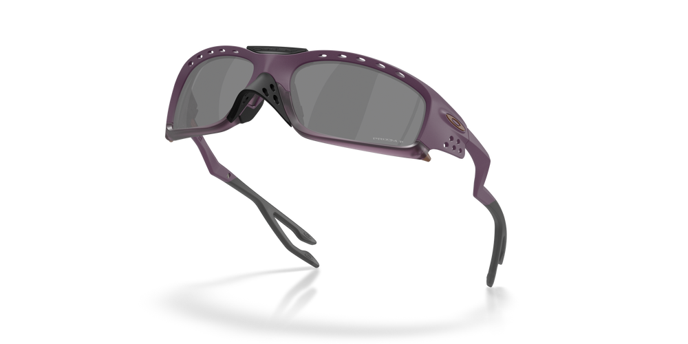 Oakley Sunglasses PLANTARIS SQ Obscura Collection Matte Aubergine/Prizm Black Polarized OO9529-09