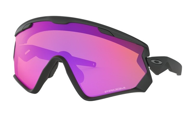 Oakley WIND JACKET 2.0 Matte Black/Prizm Trail OO9418-11