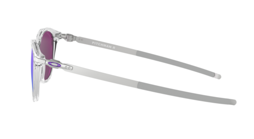 Oakley Okulary przeciwsłoneczne PITCHMAN R Polished Clear/Prizm Violet OO9439-12