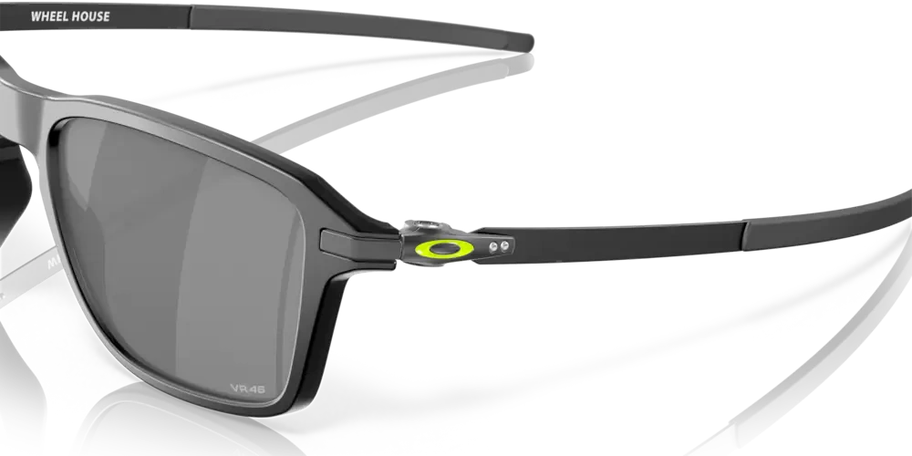 Oakley Okulary przeciwsłoneczne WHEEL HOUSE Valentino Rossi Satin Black/Prizm Black OO9469-08