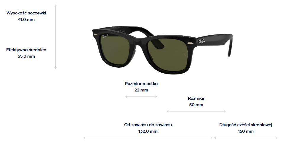 Ray-Ban Okulary przeciwsłoneczne RB4340-601/58