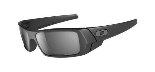 Oakley Sunglasses Gascan Matte Black /Black Iridium Polarized 12-856