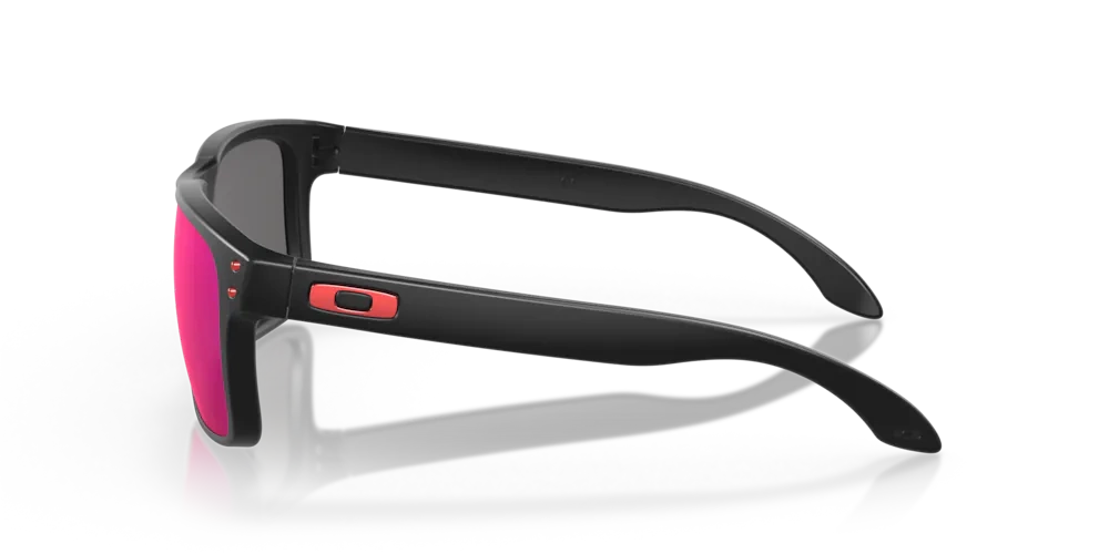 Oakley Okulary Przeciwsłoneczne HOLBROOK Matte Black/Positive Red Iridium OO9102-36