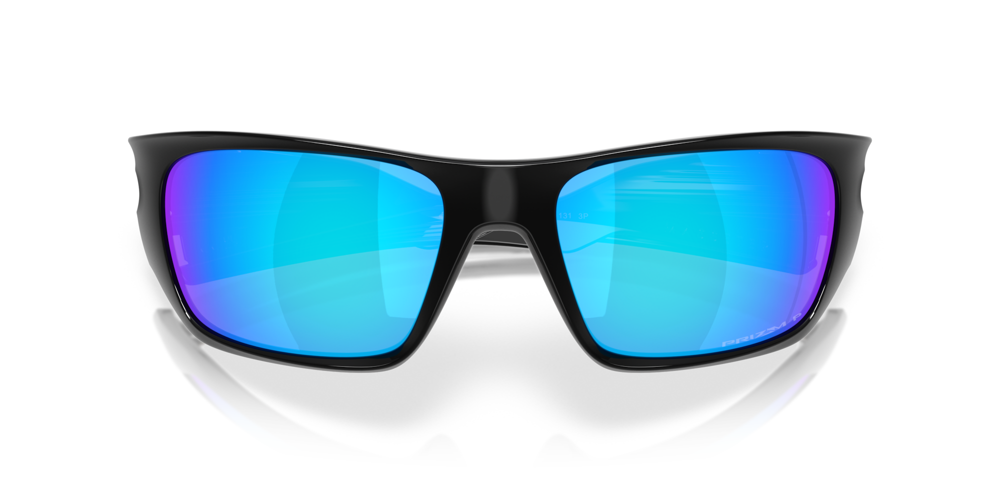 Oakley Okulary przeciwsłoneczne MASSETER Polished Black / Prizm Sapphire Polarized OO9486-05