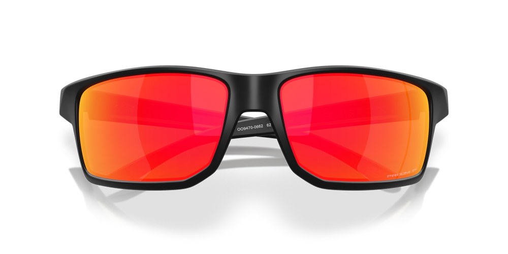 Oakley Okulary przeciwsłoneczne GIBSTON XL Matte Black / Prizm Ruby Polarized OO9470-06