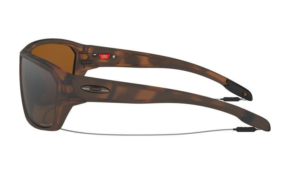 Oakley Okulary przeciwsłoneczne SPLIT SHOT Matte Brown Tortoise/Prizm Tungsten Polarized OO9416-03