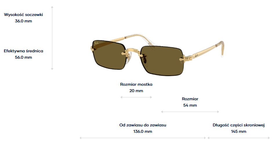 Ray-Ban x A$AP Rocky Okulary przeciwsłoneczne RB3928-001/73