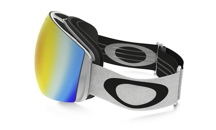 OAKLEY Gogle FLIGHT DECK XM Matte White/Fire Iridium OO7064-47