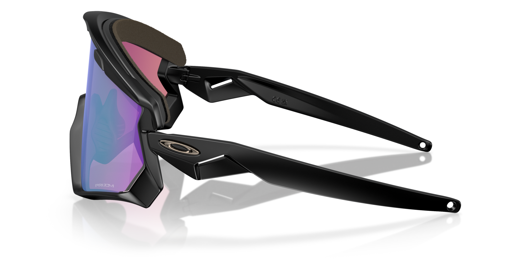 Oakley Okulary przeciwsłoneczne Wind Jacket 2.0 Matte Black/Prizm Road Jade OO9418-28