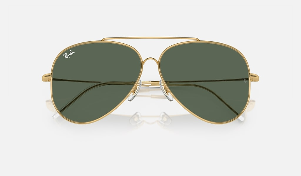 Ray-Ban Okulary przeciwsłoneczne AVIATOR REVERSE RBR0101S-001/VR