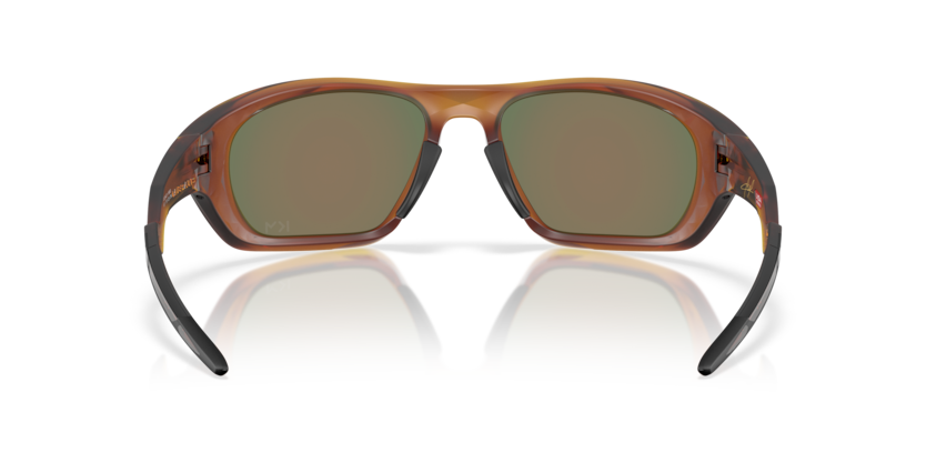 Oakley Okulary przeciwsłoneczne Lateralis Matte Dark Amber / Prizm Ruby OO9431-16