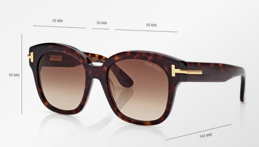 Tom Ford Icon Okulary przeciwsłoneczne FT1235-52F
