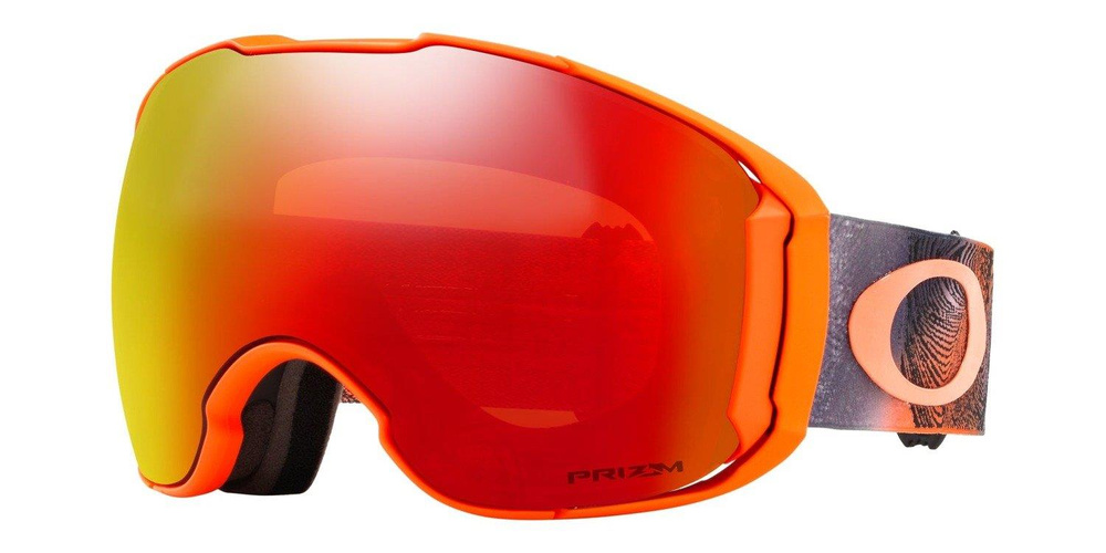 Oakley Goggles Airbrake XL Mystic Flow Neon Orange / Prizm Snow Torch Iridium & Prizm Black Iridium OO7071-33