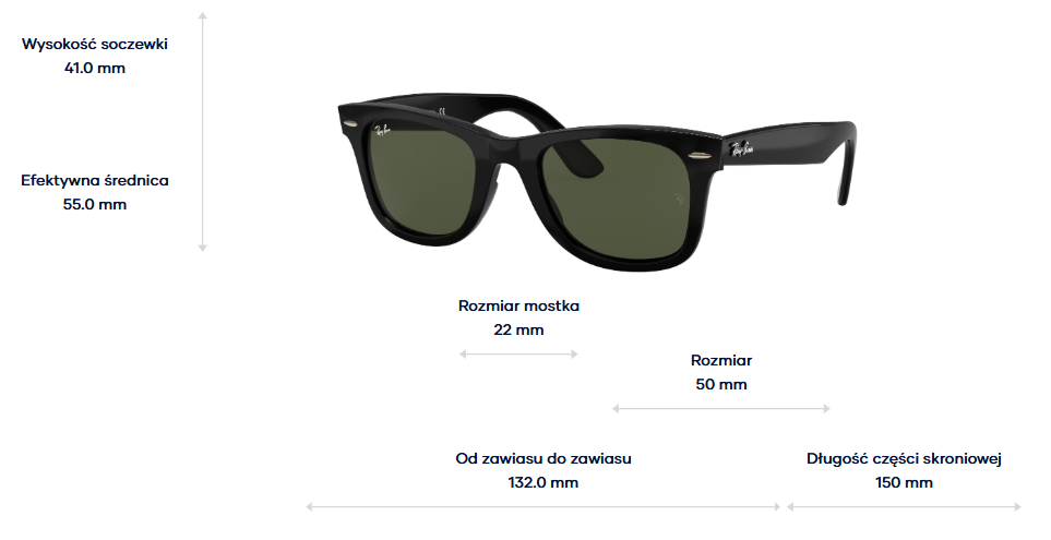 Ray-Ban Okulary przeciwsłoneczne RB4340-601