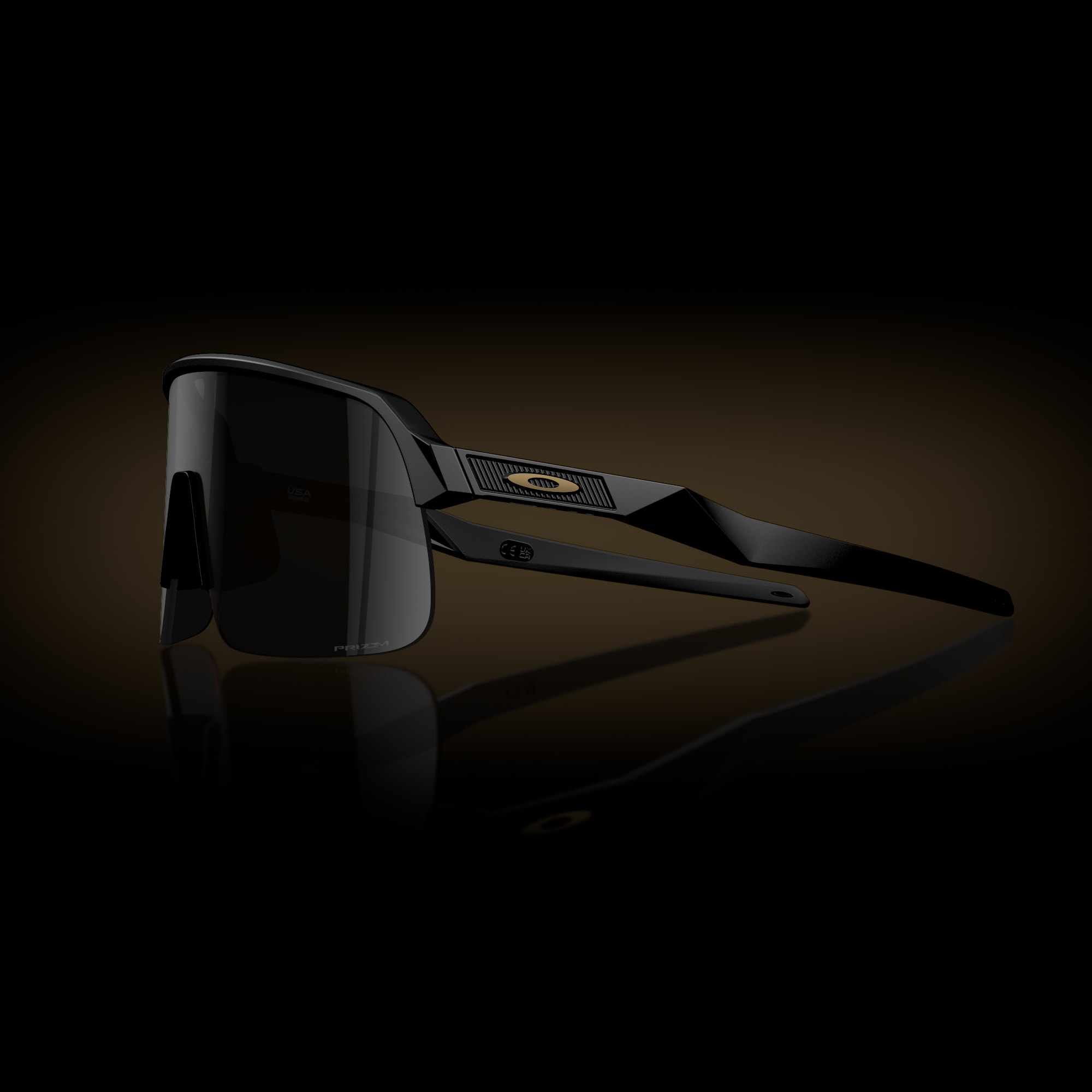 Oakley Okulary przeciwsłoneczne Players Collection SUTRO LITE S Matte black / Prizm black OO9496-12