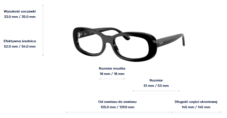 Ray-Ban Vista Optical frame RX2221V-2000