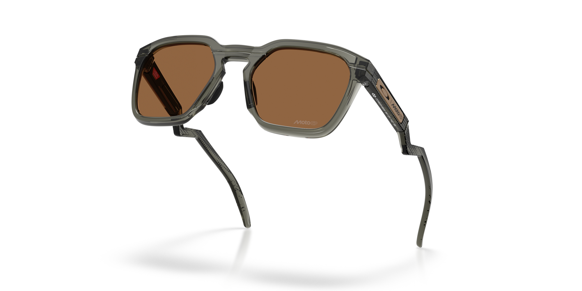 Oakley Okulary przeciwsłoneczne HSTN SQ MotoGP™ Collection Grey Smoke / Prizm Bronze OO9533-08