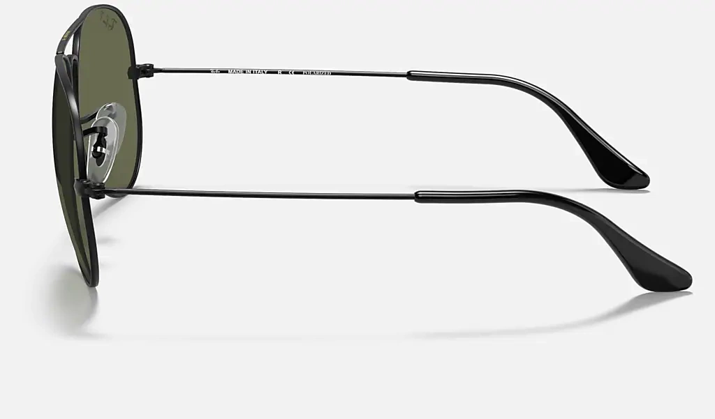 Ray-Ban Okulary przeciwsłoneczne z polaryzacją AVIATOR LARGE METAL RB3025 - 002/58