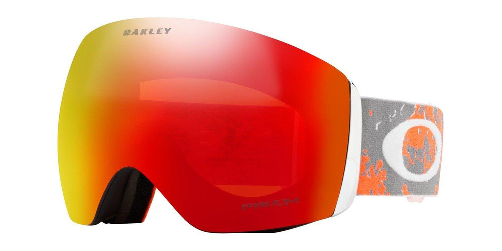 Oakley Goggles Flight Deck Arctic Fracture Orange / Prizm Snow Torch Iridium OO7050-62