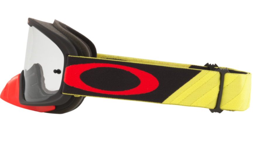 Gogle O-FRAME 2.0 PRO MX.MTB Tuff Blocks Yellow Red/Clear OO7115-25