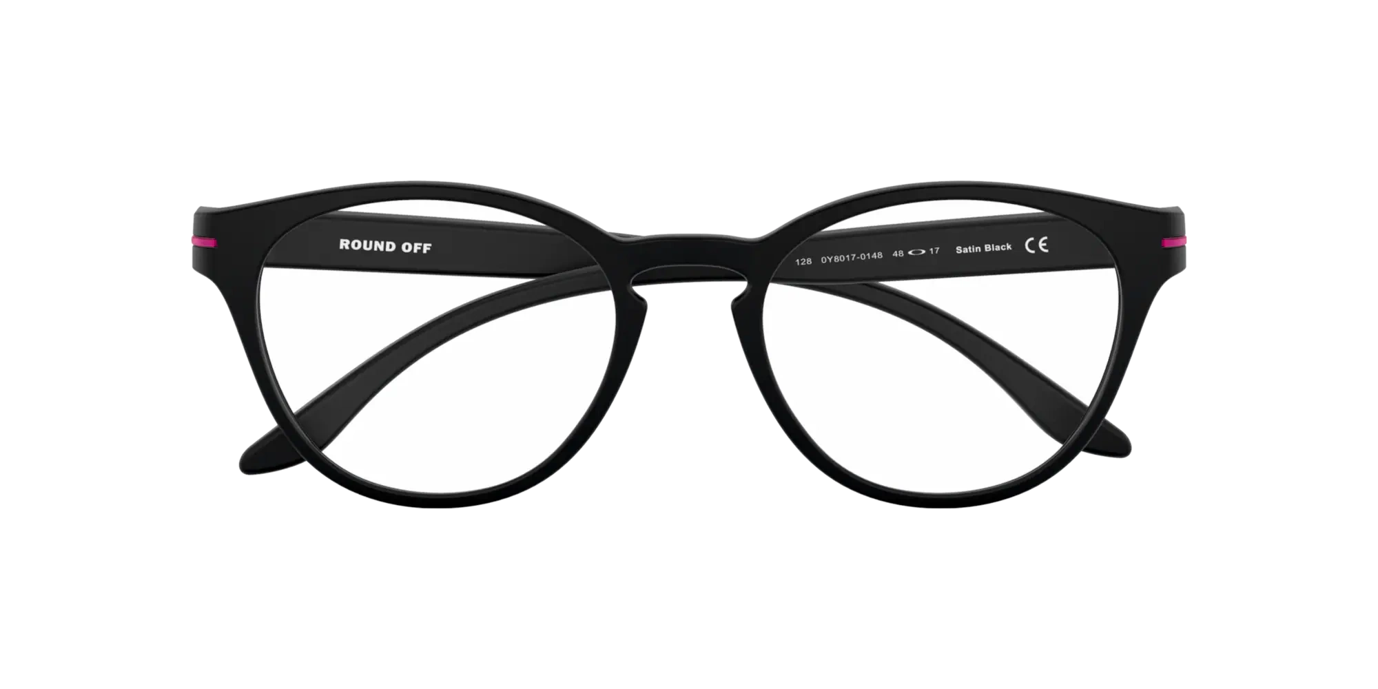 Oakley Okulary korekcyjne Dziecięce ROUND OFF Satin Black OY8017-01