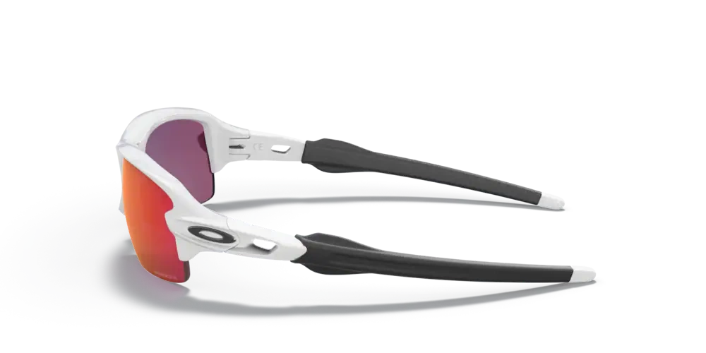 Oakley Okulary przeciwsłoneczne Dziecięce FLAK XS Polished White/Prizm Field OJ9005-04