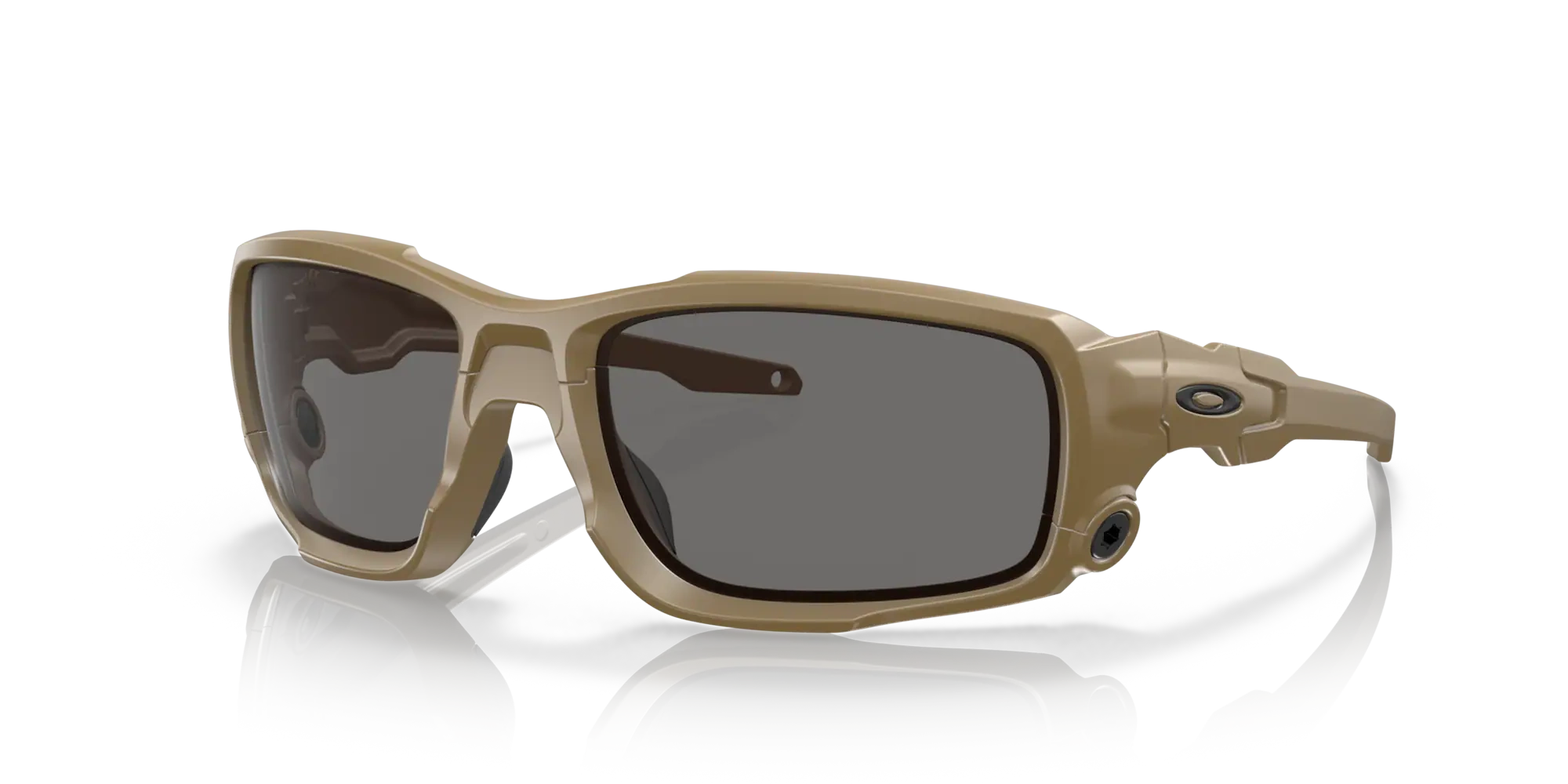 Oakley Okulary Balistyczne SI Ballistic Shocktube Terrain Tan - Grey - OO9329-04