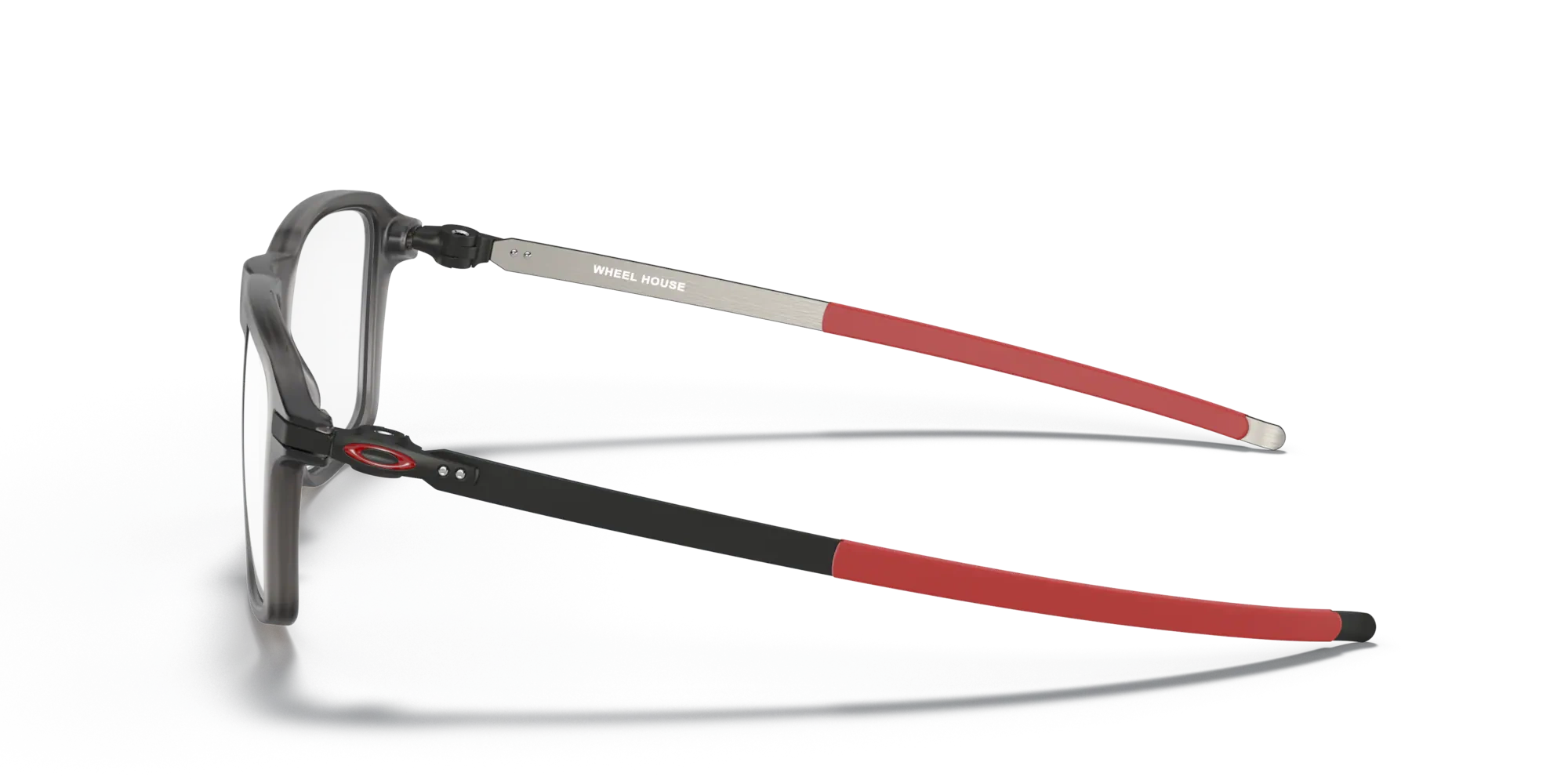 Oakley Optical Frame WHEEL HOUSE SATIN GREY SMOKE OO8166-03