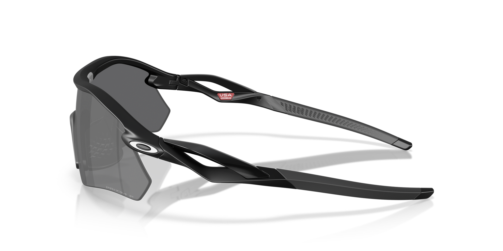 Oakley Okulary przeciwsłoneczne RADAR PLATE Matte black / Prizm black polarized OO9495D-01