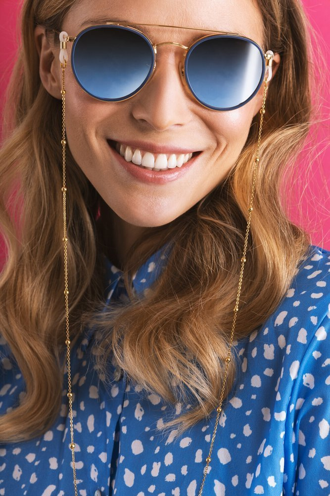 Brand glasses strap Golden Charms