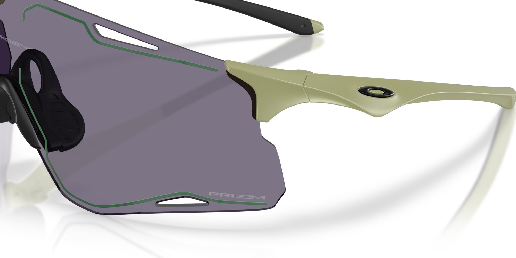Oakley Sunglasses CYBR LIGHTNING Green/Prizm Grey OO9538D-08