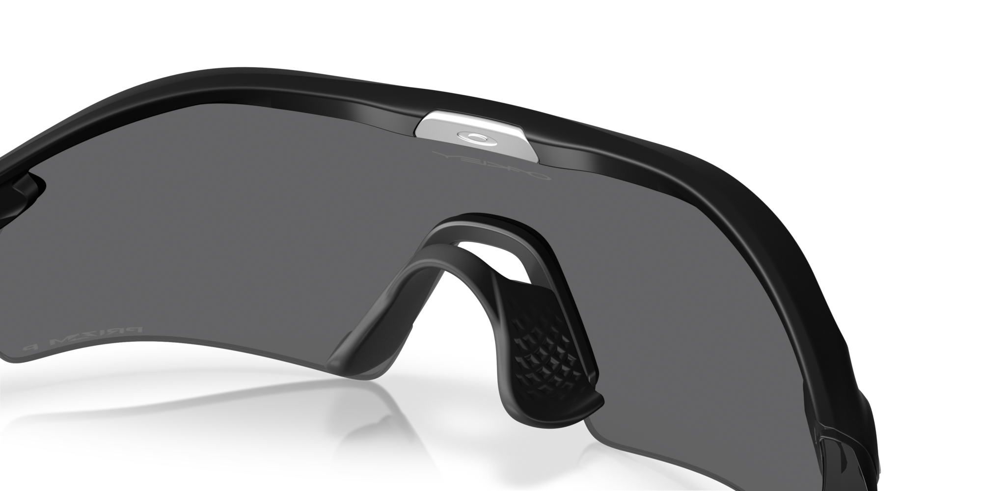 Oakley Okulary przeciwsłoneczne RADAR PLATE Matte black / Prizm black polarized OO9495D-01