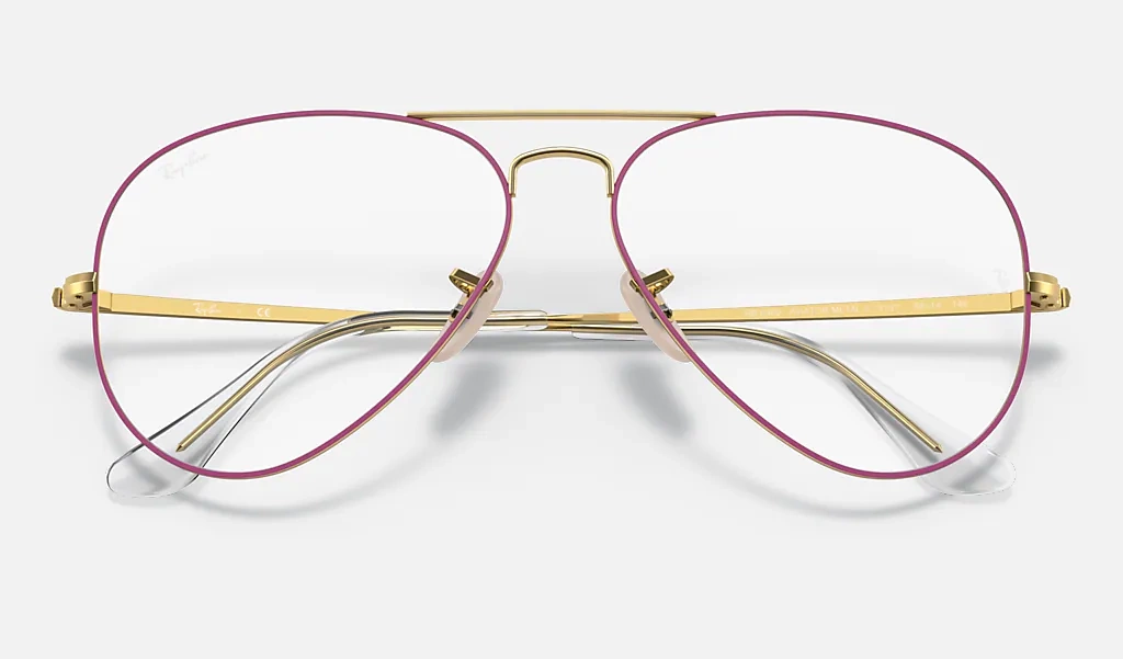 Ray-Ban Okulary korekcyjne AVIATOR RX6489-3137