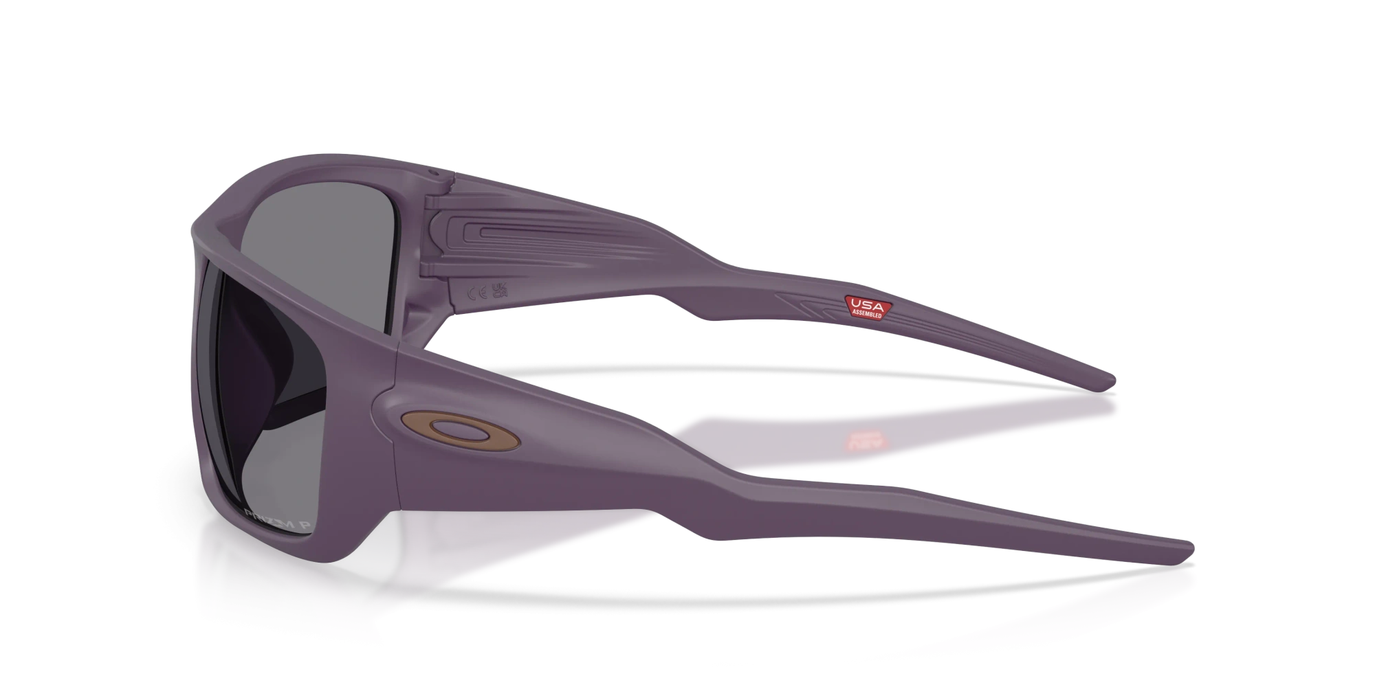 Oakley Sunglasses MASSETER Obscura Collection Matte Aubergine/Prizm Grey Polarized OO9486-19