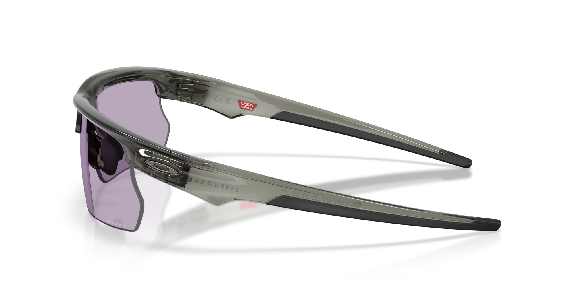 Oakley Okulary przeciwsłoneczne BISPHAERA Grey Smoke / Prizm Slate OO9400-27