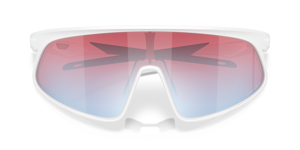 Oakley Okulary przeciwsłoneczne RSLV Matte White / Prizm Snow Sapphire OO9484D-08