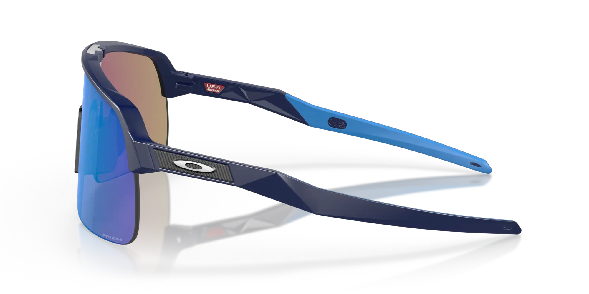 Oakley Okulary przeciwsłoneczne SUTRO LITE Matte Navy/Prizm Sapphire OO9463-06