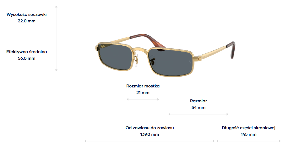 Ray-Ban x A$AP Rocky Okulary przeciwsłoneczne RB3927-001/R5