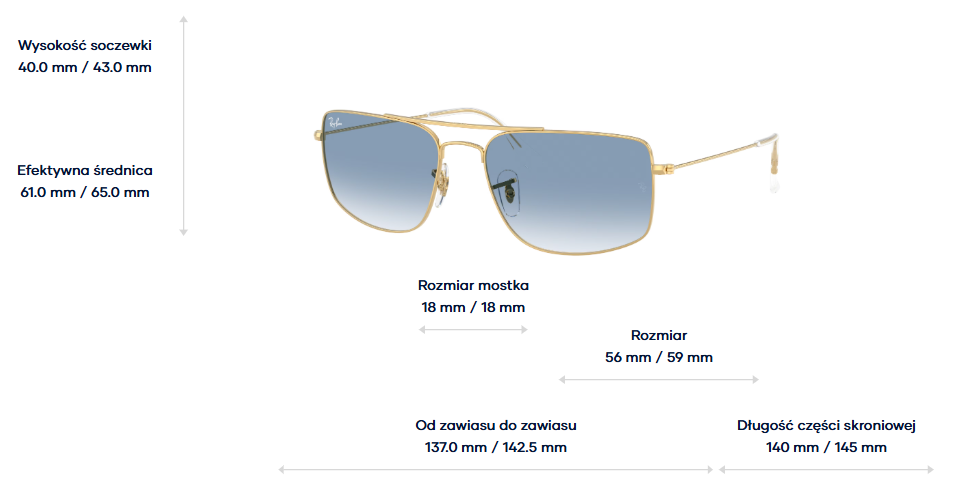 Ray-Ban Okulary przeciwsłoneczne EXPLORER 3 RB3779-001/3F