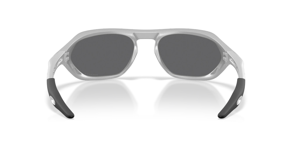 Oakley Sunglasses CAGE JACKET X Silver/Prizm Black Polarized OO9537-09